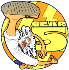 【中古】コースター モンキー・D・ルフィ(ギア5・カラー)/ラバーコースター ラバー雑貨コレクション 「一番くじ ワンピース 匠ノ系譜 覇極」 I賞