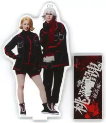 【中古】アクリルスタンド・アクリルパネル 山崎紫生(漣水鶏)＆灰塚宗史(手術岾ロクロ) ランダムアクリルスタンド 「舞台『桃源暗鬼』-練馬編-」