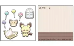 【中古】食玩 ステッカー・シール 6. 「ポケピース ふにペタシール」