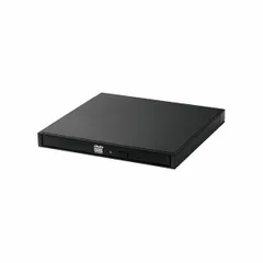 【新品・７営業日以内発送】ELECOM エレコム LDR-PXA8CU2VBK 外付け DVDドライブ CD ／ DVD USB 2．0 Type－Cケーブル付属 書込み／再生／編集 バスパワー M－DISC対応 超薄型 軽量 ブラック【沖縄離島販売不可】