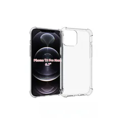 JACRON iPhone13ProMax ケース クリア アイフォン 13 プロマックス 対応 クリアシリコンケース 薄型 柔軟 透明 TPU保護カバー 衝撃吸収 黄変しにくい 【ストラップホール付き】iPhone13 Pro Max 專用スマホ