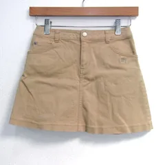 バーバリー スカート ボトムス プリーツ ノバチェック キッズ 女の子用 140Aサイズ ベージュ BURBERRY 【中古】