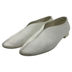 YOAK × CITY(ヨーク × シティー) EX KUNG FU SHOES 別注 カンフー シューズ 2(26～26.5㎝程度) ホワイト レザー 革靴のサムネイル