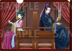 【中古】クリアファイル 猫猫＆壬氏(等身) A4クリアファイル 「薬屋のひとりごと ポップアップストア in 有楽町マルイ」