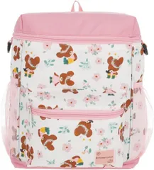 新入荷　丸眞 リュックサック くまのがっこう ブルーミングピンク 入園入学グッズ 入園入学準備 保育園 幼稚園 小学校 女の子 キャラクター 通園 通学 遠足 4335026500