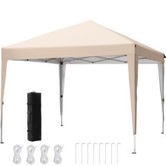 OUTDOORワンタッチ タープテント 3段階調節 ADVANCE 3m/2.5m/2m UVカット