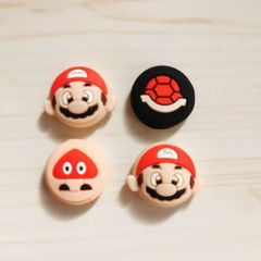 switch　スティックカバー　4個セット　マリオ　クリボー