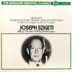 【中古】LPレコード ヨーゼフ・シゲティ / モーツァルト：ヴァイオリン・ソナタ全集(第3巻)