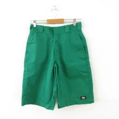 ディッキーズ Dickies ハーフパンツ ワークショーツ 緑 28 *A123