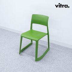 【展示品】Vitra ヴィトラ Tip Ton ティプトン アウトドア オフィス ダイニング チェア グリーン エドワード・バーバー 定価5万