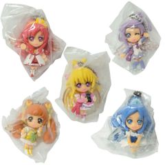 ドキドキプリキュア マジカルマスコット 5種セット キュアハート / キュアダイヤモンド / キュアロゼッタ / キュアソード / キュアエース