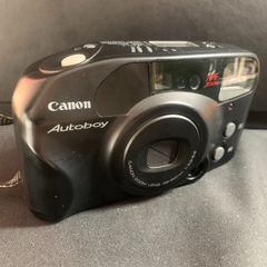 CANON フィルムカメラ Autoboy 黒 コンパクトカメラ キャノン ブラック