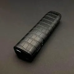 アイコス イルマワン iqos iluma one イルマアイ i ケース カバー クロコ 型押し 黒 ブラック イルマワンケース iQOSイルマワンカバー イルマiワンケース アクセサリー