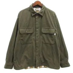 ベイフロー BAYFLOW コーデュロイ CPO シャツジャケット 裏地付 グリーン 緑 4 BM2201TH04のサムネイル