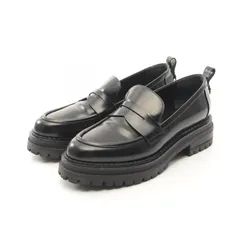 セルジオロッシ Sergio Rossi ローファー sr Joan  B00100 ブラック レザー ローファー レディース Used Bのサムネイル