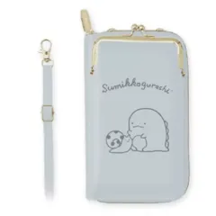 【中古】モバイル雑貨 とかげ ウォレット付きスマホショルダーポーチ 「すみっコぐらし」