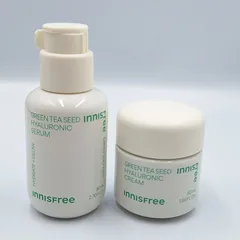 イニスフリー innisfree グリーンティーシード ヒアルロン セラム クリーム Green tea seed hyaluronic serum cream  韓国コスメ スキンケア ほぼ未使用 80ml 50ml 【9466-4】