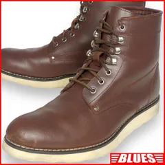 291295=homme ワークブーツ 本革 メンズ 26 茶 NR3540のサムネイル