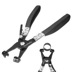 Flat-Band Clamps Swivel for ホースクリッププライヤー (Black) 脱着ツール ホースバンドプライヤー ASP-02 自動車用 Toolwiz（ツールウィッズ）ホースクランププライヤー
