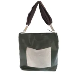 Rick Owens (リックオウエンス) 18AW Sisyphus Megamail Bag シーシュポス メガメール バッグ ヌートリアファー メッセンジャーバッグ トートバッグ カーキのサムネイル