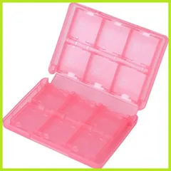 「在庫わずか」ソフト 3DS 3DS ゲームカード 携帯 キャリングケース (Pink) スタイラス メモリーカード カード容量 22 ソフトケース