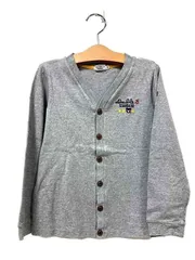 【中古】DOUBLE.B MIKI HOUSE ダブルB ミキハウス キッズ 子供服 トップス カーディガン グレー 男の子 140cm＿S17＿セルモアから出品＿s-0054-r17