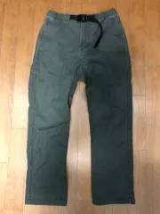 グラミチ ジャストカット パンツ オリーブ グリーン S