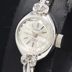 CITIZEN 指輪時計 手巻 WGP リングウォッチ 4-671643 稼動品 - メルカリ