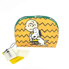 LeSportsac レスポートサック ポーチ/ピーナッツコラボ  スヌーピー/ナイロン    イエロー レディース / 240001156893