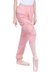 新品 [Daydance] バレエサウナパンツ伸縮性ウエストナイロンヨガパンツ、ダンス、ヨガ、体操用バレエウォームアップパンツ、身長155-175cm
