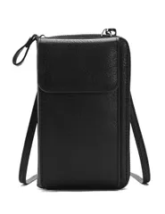 【在庫処分】メンズ 小さめ レディース 軽量 スマホポシェット 斜めがけ 財布 ショルダーバッグ お財布ショルダー スマホポーチ スマホショルダー [FairyPomu]