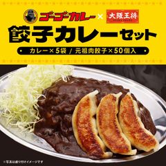 <ゴーゴーカレー×大阪王将>餃子カレーセット