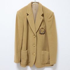 バーバリーズ テーラードジャケット ダブル 金ボタン エンブレム