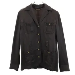 マイケルコース テーラードジャケット 4 ブラウン Michael Kors レディース 【中古】  【230831】