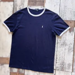 ❤️未使用品！美品‼︎ラルフローレンスポーツ　リンガー　Tシャツ　カットソー ロゴ コットン ジャージー リンガー Tシャツ | ラルフ ローレン