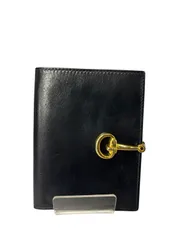 良品★ GUCCI グッチ 長財布 折財布 GG ホースビット シマ ブラック GUCCI グッチ 財布 レディース 615525 二つ折り財布 Wホック GG