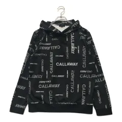 中古 レディース キャロウェイ Callaway パーカー LL 黒 ブラック