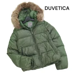 DUVETICA デュベティカ 【Adhara アダラ】 秋冬 リアルファー♪ ダウン ジャケット Sz.36　レディース ブルガリア製