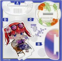 【中古】雑貨 中野二乃 ゆらりアクリル＜Resort Mood＞ 「五等分の花嫁∽ Resort Mood in アトレ秋葉原」