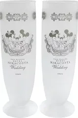 【中古】マグカップ・湯のみ ミッキー＆ミニー ペアグラス 「ディズニー・フェアリーテイル・ウェディング」 東京ディズニーシー・ホテルミラコスタ限定
