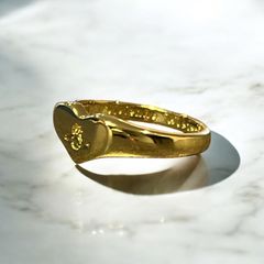 ヴィヴィアンウエストウッド ハートリング 指輪 7号 ゴールド