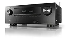 【中古-非常に良い】Denon AVレシーバー 7.2ch Dolby Atmos/DTS:X/4K HDR/HEOS/Airplay2対応 ミドルクラス ブラック AVR-X2500H-Kのサムネイル