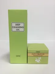 F1351 DHC ディーエイチシー 薬用ディープ クレンジング オイル 200ml・オリーブバージンオイル エッセンシャル クリーム 50g 計2点セット