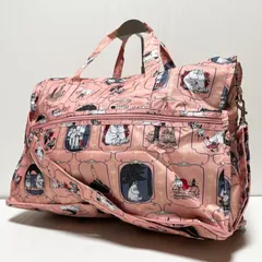【新品/大容量】ムーミン MOOMIN 折りたたみ ボストンバッグ  2way ショルダーバッグ ピンク B267