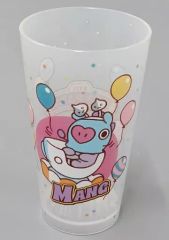 [중고] 머그컵·탕만 MANG(제이호프) 클리어 텀블러 [이치반 복권 BT21 VAN PARK] D상