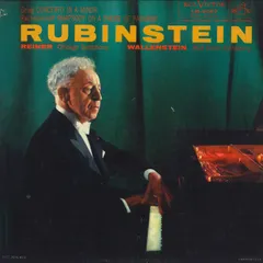 米LP Grieg, Rachmaninoff, Arthur Rubinstein, Fritz Reiner, Chicago Symphony, Alfred Wallenstein, RCA Victor Symphony Concert