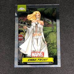 Emma Frost / エマ・フロスト 2024 Topps Marvel Chrome ベースカード #7