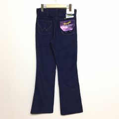 Wrangler STUDENT FLARE LEG JEAN ラングラー コーデュロイ フレアパンツ　実寸：W27 L31.5 ネイビー　Made in U.S.A デッドストック Deadstock