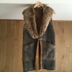 ラルフローレン ファーベスト 皮 黒 XS ラルフローレン ファーベスト 皮 黒 XS - メルカリ