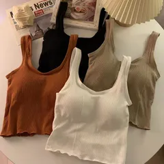 キャミソール 無地 ブラトップ 未使用 パッド付インナー カップ付きキャミソール インナー 下着 ブラキャミ ブラトップ ノンワイヤーブラ ブラトップ タンクトップ シンプル おしゃれ 女性